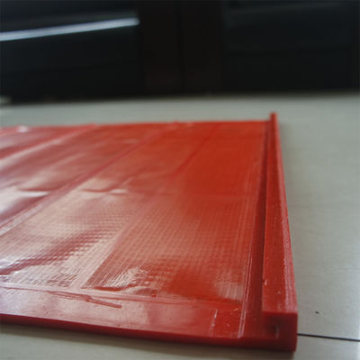 แทน 0.12 มิลลิเมตร Polyurethane Fine Screen Derrick Urethane Screens สําหรับโรงงานซักถ่านหิน