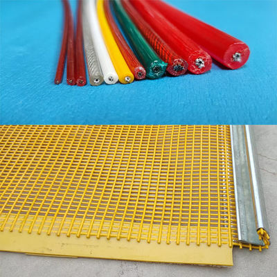 90 Shore A Polyurethane โครงการเคลือบสาย Mesh แลกเปลี่ยนตู้ Tufflex Screen