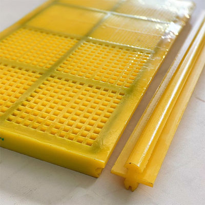 หน้าจอสั่นใหม่ 610×610mm WS85 โพลีอุเรธาน กรอบเหล็ก วงกลม / เส้น / ช่องสี่เหลี่ยม