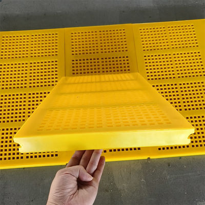 WS85 โครงสร้าง โพลีอุรีเทน Screen Mesh Plate วัสดุ MDI + พื้นที่ป้องกันการกั้น