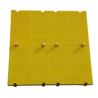 40mm ความหนา Polyurethane Screen Mesh PU Mesh ใช้สําหรับโรงงานล้างหิน