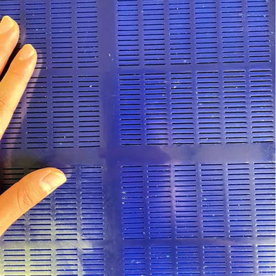 การกําจัดน้ํา มั่นคง Polyurethane Screen Mesh Linear Vibrating Sieve เครื่องจักรเหมืองแร่ การกําจัดน้ํา
