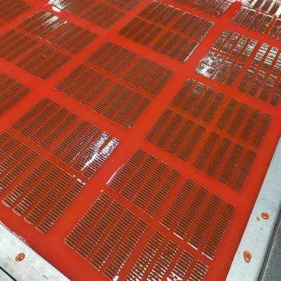 30 มิลลิเมตร Polyurethane Screen Mat สําหรับเหมือง dewatering