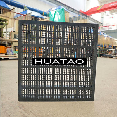 25*6mm Mesto มั่นคงยาง Screening Sieve Mesh Panel สําหรับการใช้เหมืองแร่