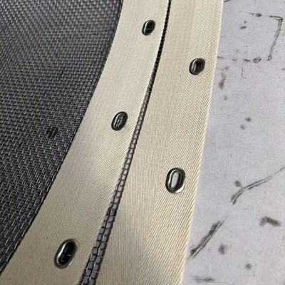 หน้าจอกรองตาไก่สแตนเลสพร้อมตะขอสำหรับเครื่องคัดกรอง Megatex