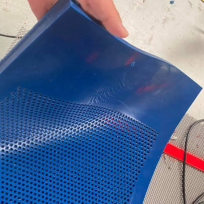 PU Flip-Flop Mesh หน้ากว้าง 1m ความแข็งทางฝั่ง 60 สําหรับการแปรรูปถ่านหิน