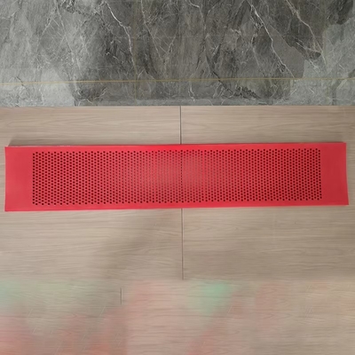 แผงตะแกรงรองเท้าแตะโพลียูรีเทน หนา 6 มม. ป้องกันการอุดตันสำหรับถ่านหิน