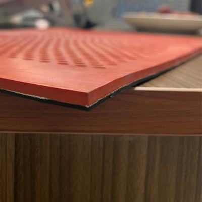 ตะแกรงยางคอมโพสิตไทย 1 เมตร ช่องเปิด 3 มม. อายุการใช้งานโลหะ 5-10 เท่า