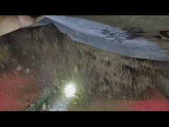 แผงหน้าจอยางสีแดง-ดำ